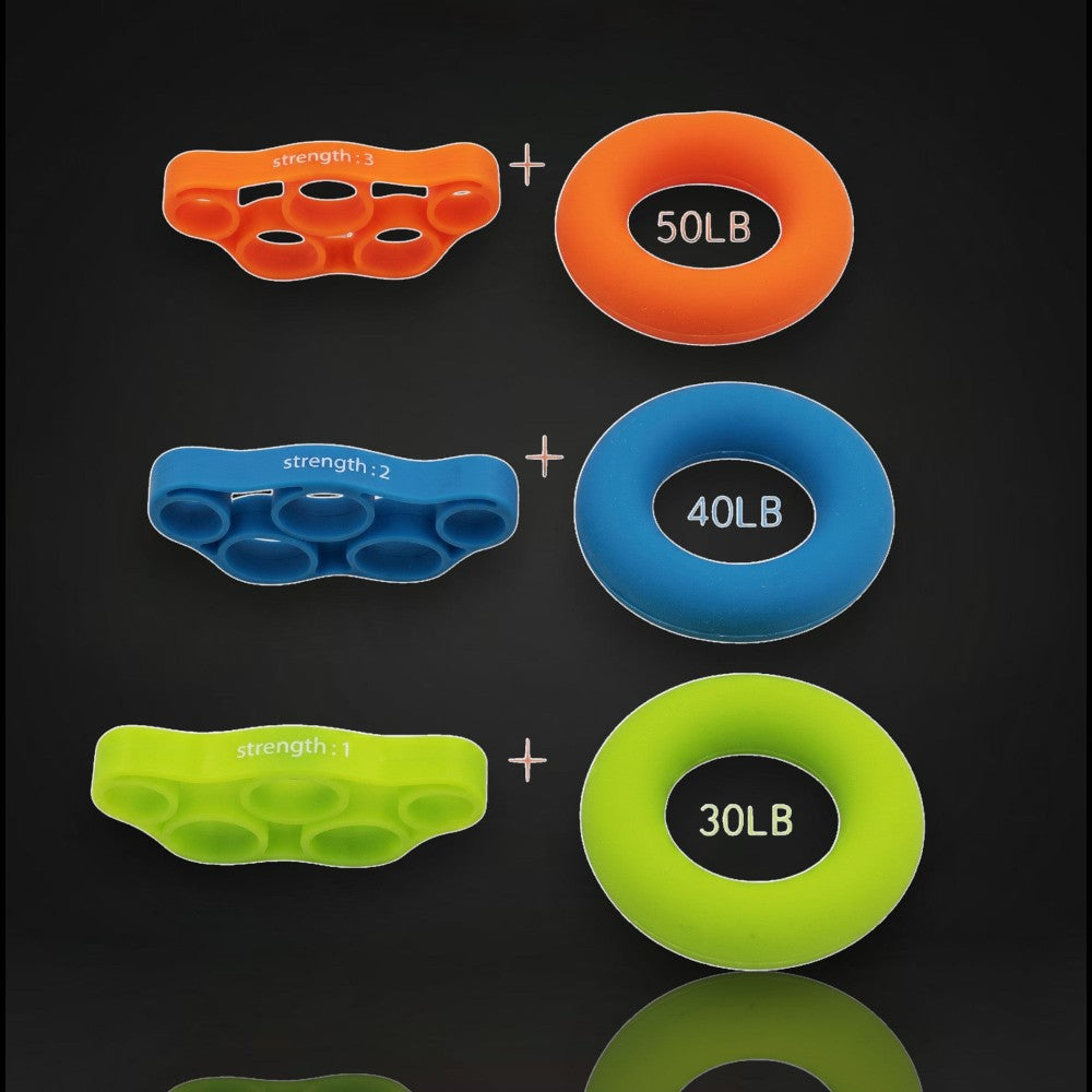 Finger Stretcher Resistance Bands (3 Levels)